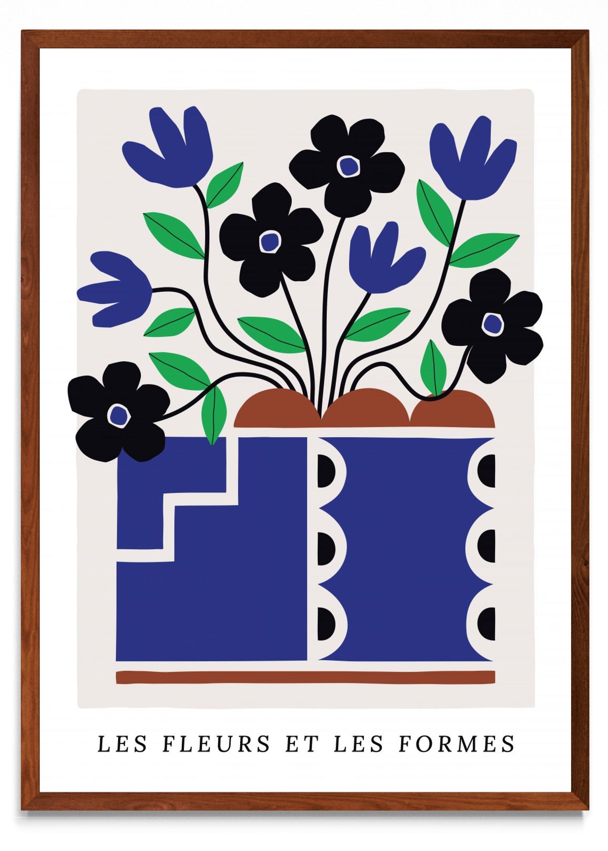 LE FORMES BLEU - Retrato MO
