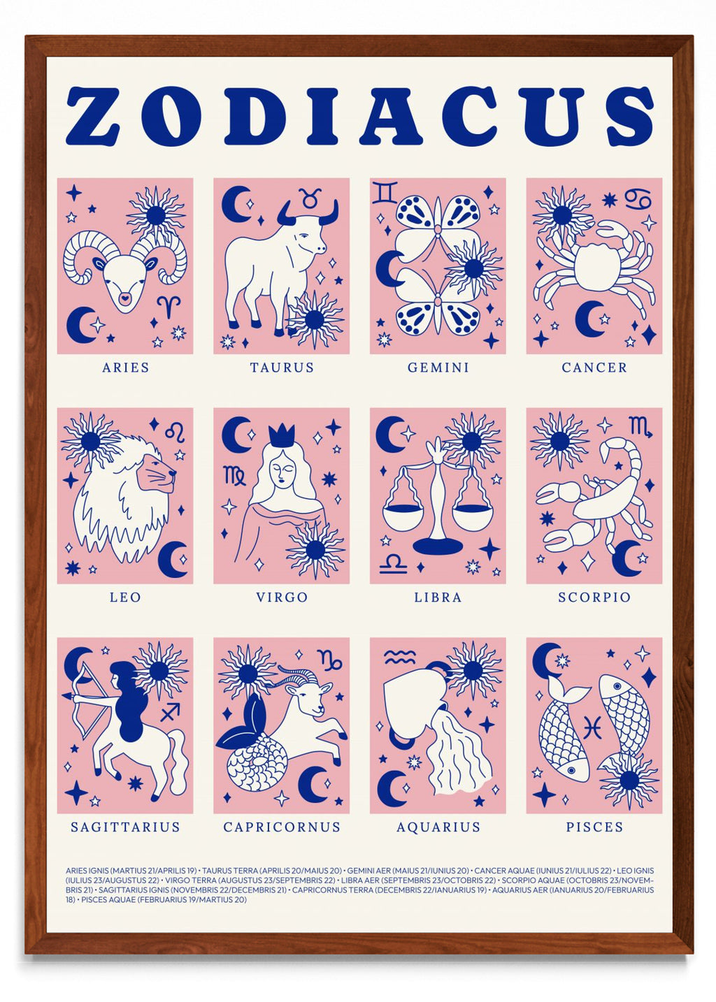 ZODIACUS BLUE II - Retrato MO
