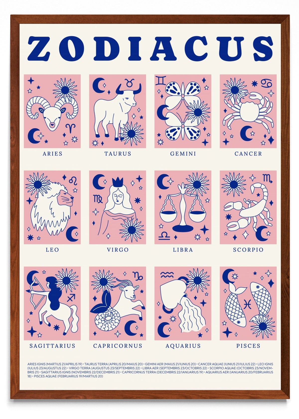 ZODIACUS BLUE II - Retrato MO