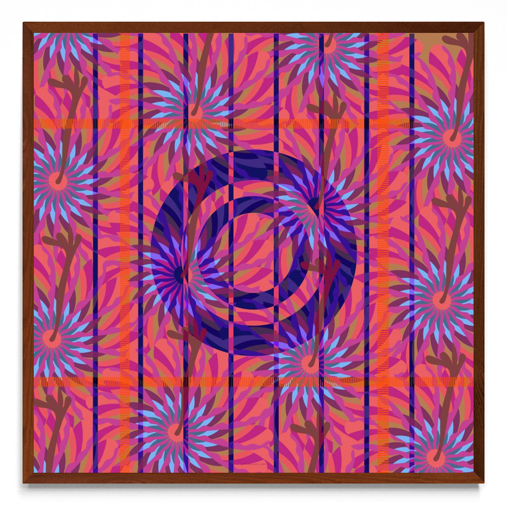 Abstract Flower - cuadrado MO