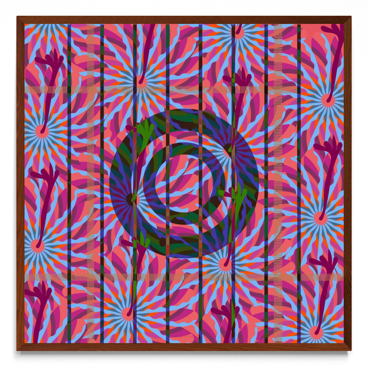 Abstract Flower Bside - cuadrado MO