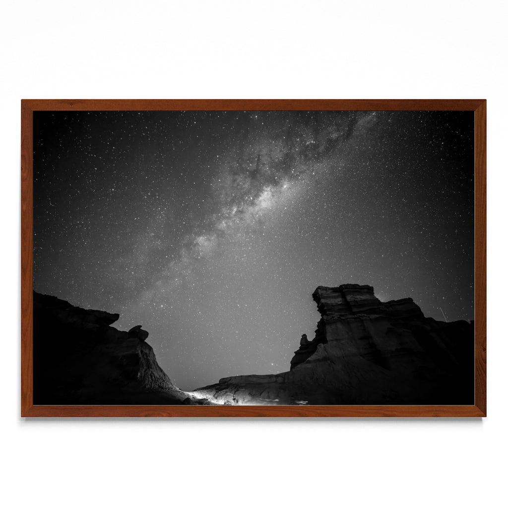Camino a las estrellas blanco y negro - FotoH MO