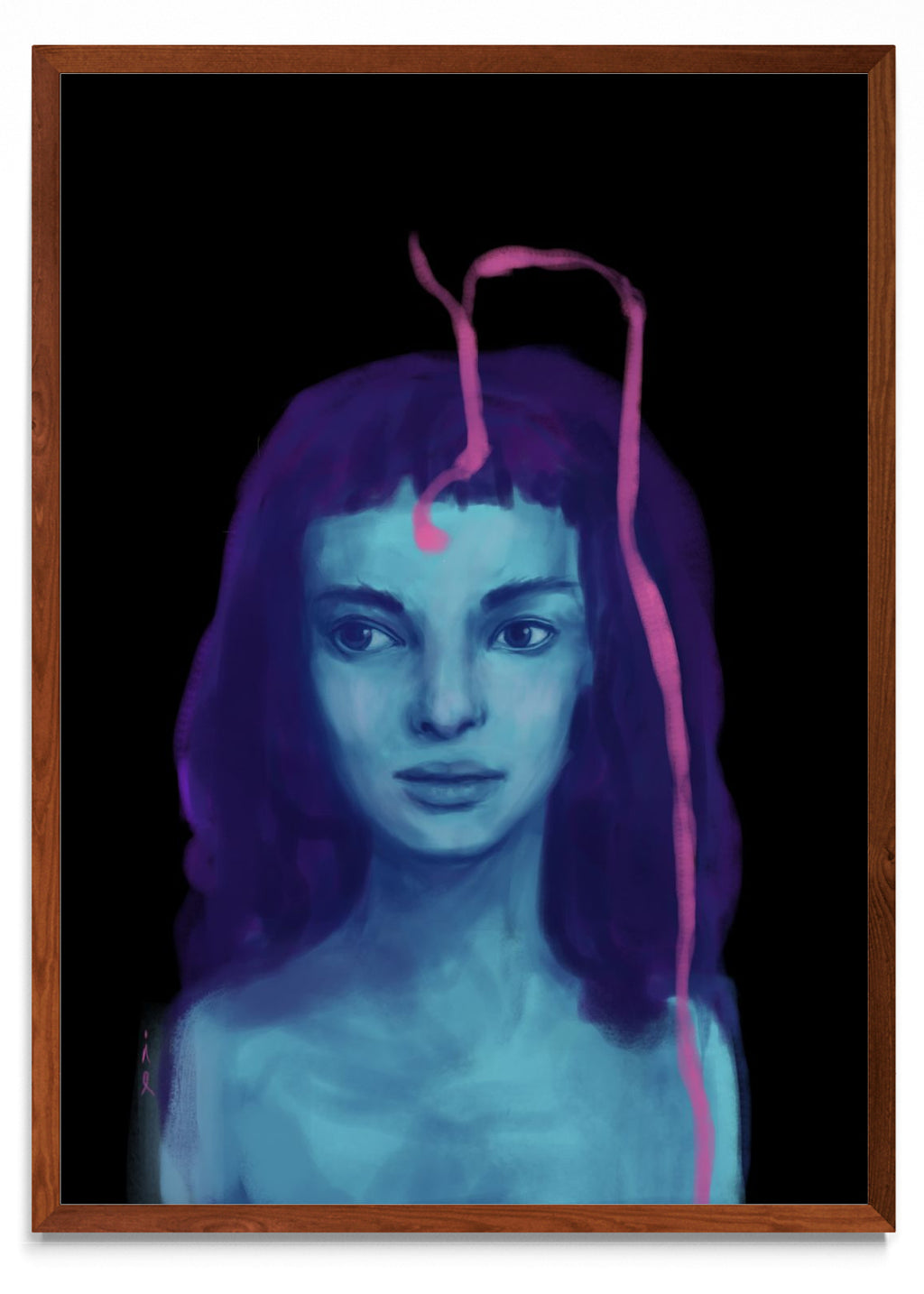Mirada azul - Retrato MO