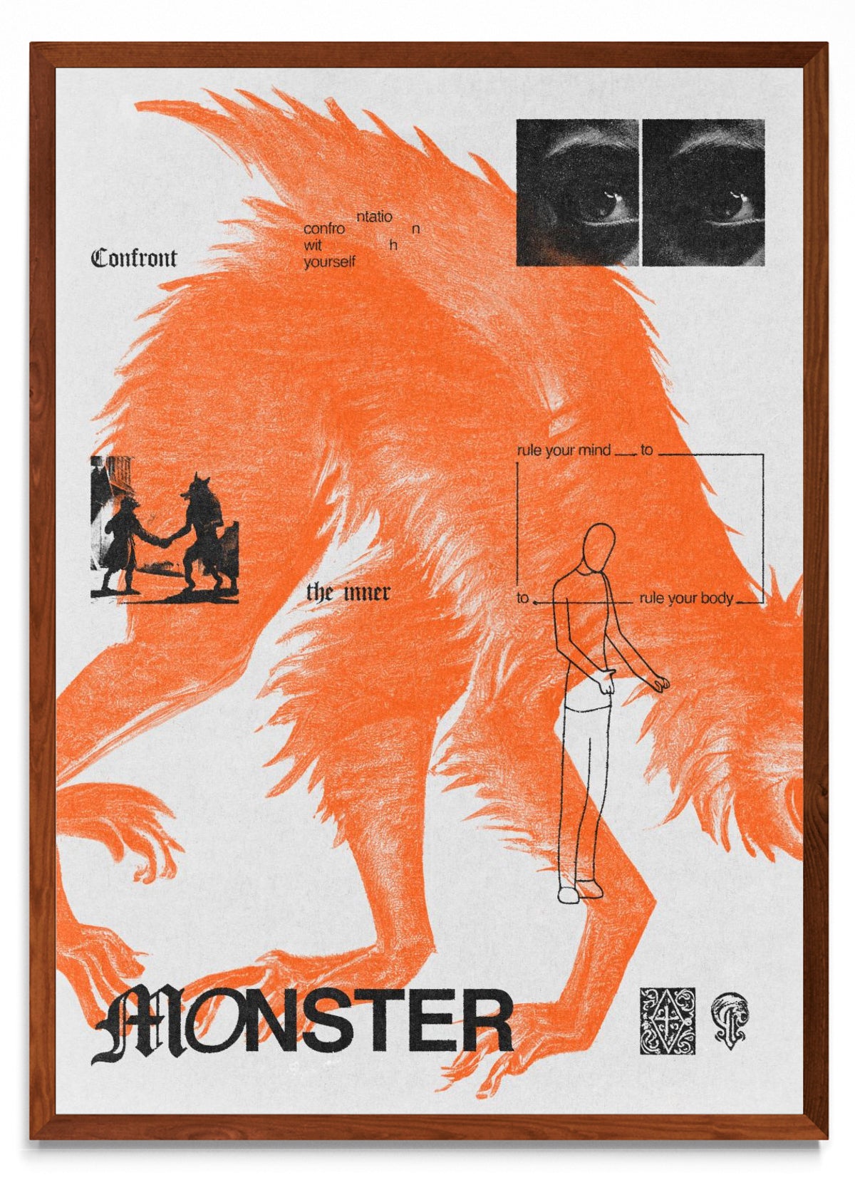 Confront the inner Monster - Retrato MO