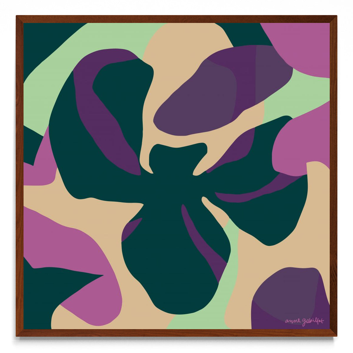 Orquídeas II - cuadrado MO