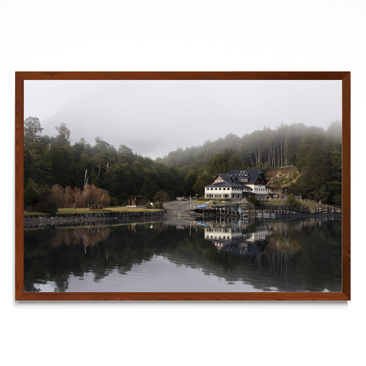 Reflejos en Puerto Blest - FotoH MO