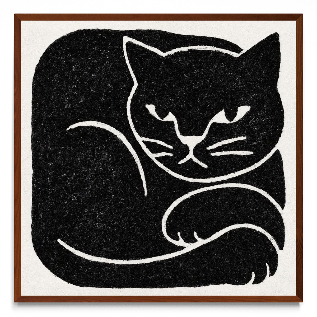 Gato Encerrado - cuadrado MO
