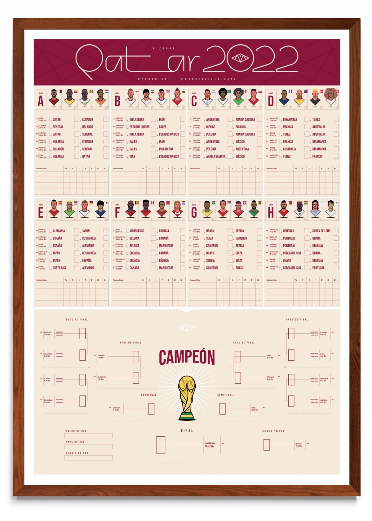 Fixture Qatar 2022 - Retrato MO