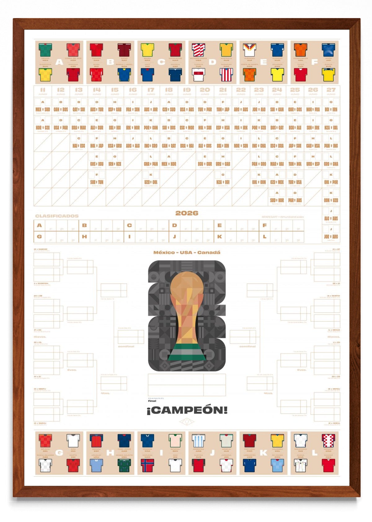 Fixture Mundial 2026 - Retrato MO