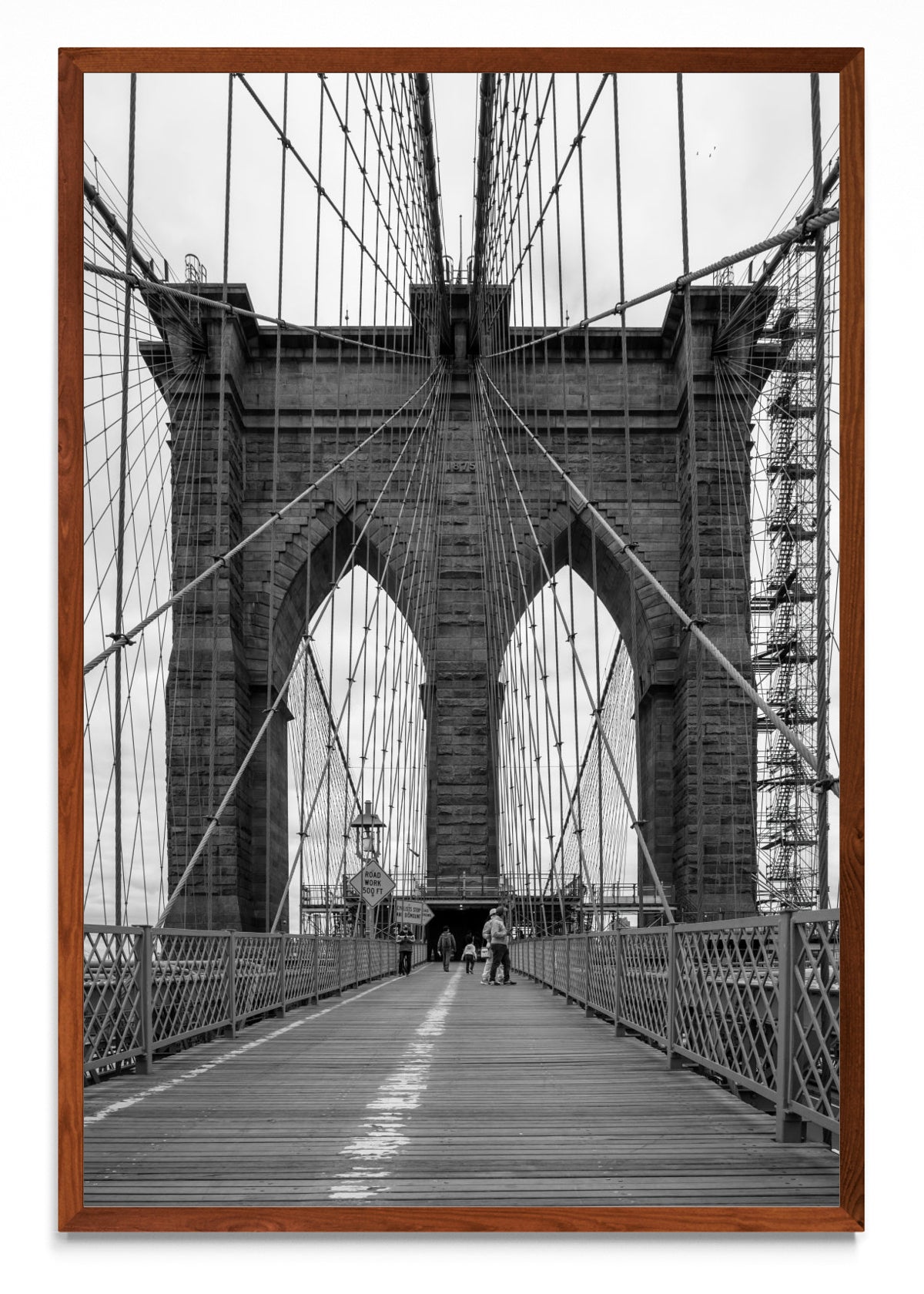 Pandemia en el Puente Brooklyn - FotoV MO