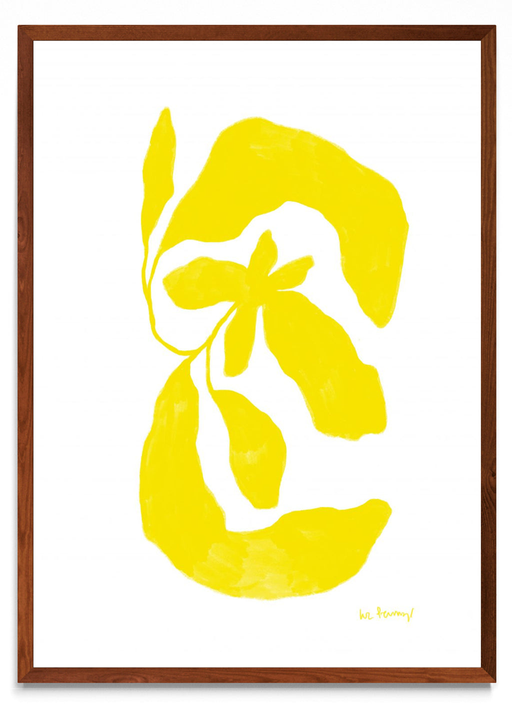 Flor amarilla 1 - Retrato MO