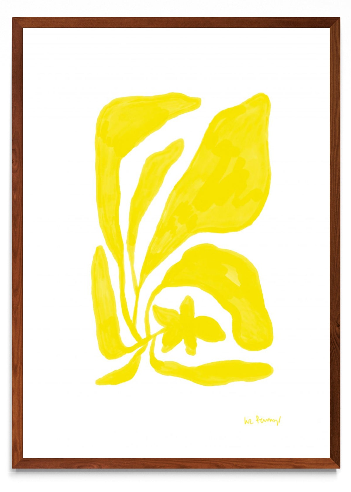 Flor amarilla 4 - Retrato MO