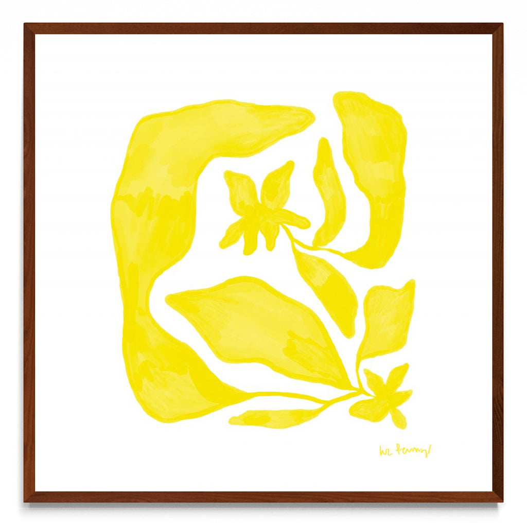 Flor amarilla 6 - cuadrado MO