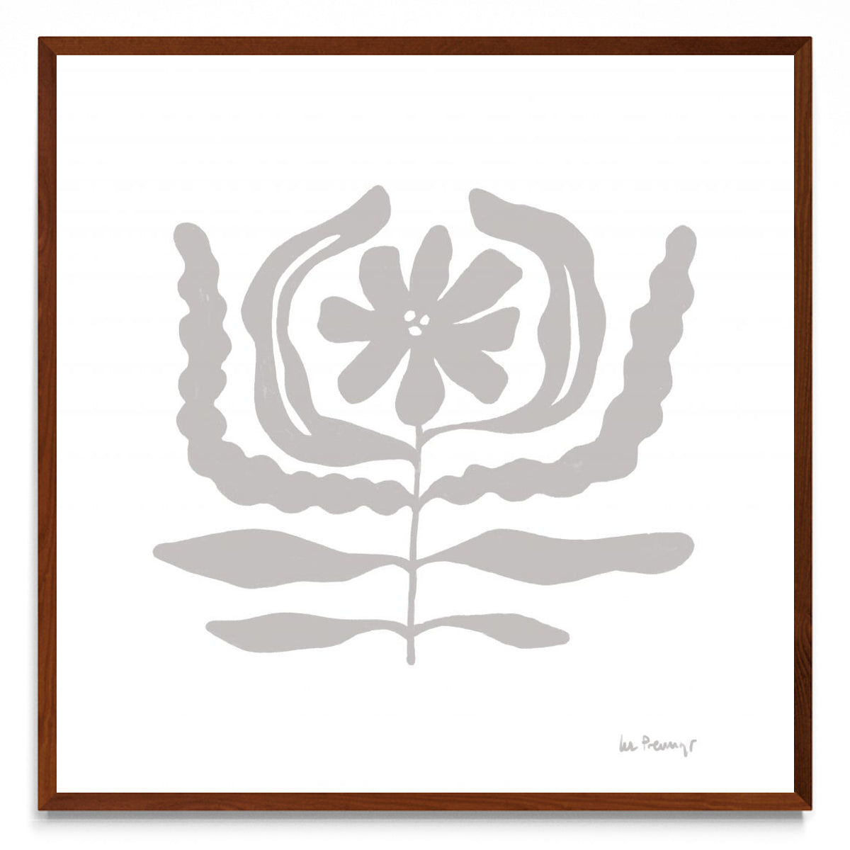 Flor neutra 10 - cuadrado MO