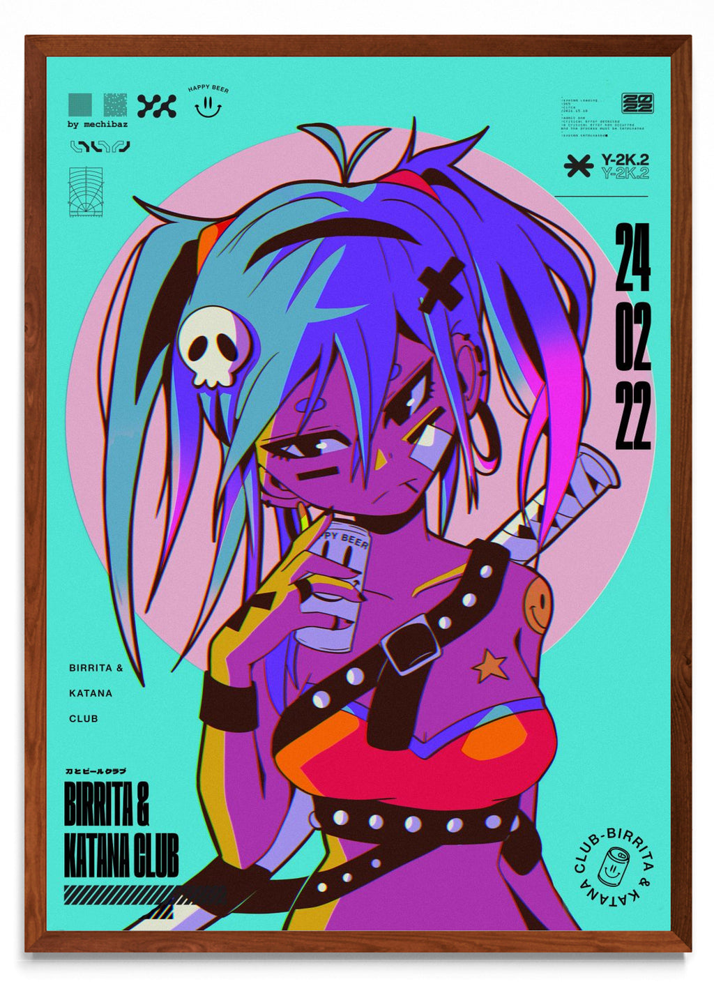 Birrita & Katana Club v2 - Retrato MO