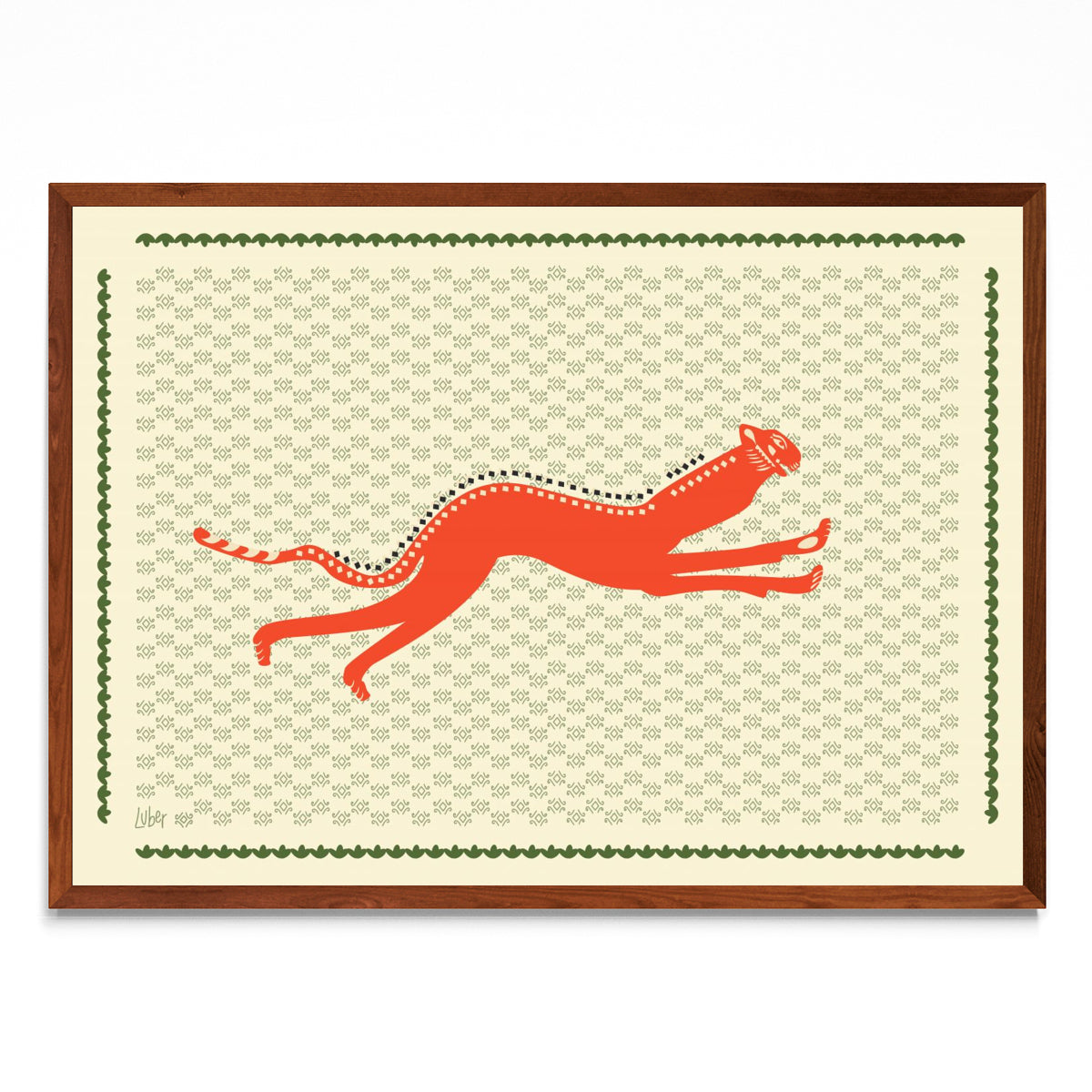 Un cuadrito verde y rojo - Paisaje MO