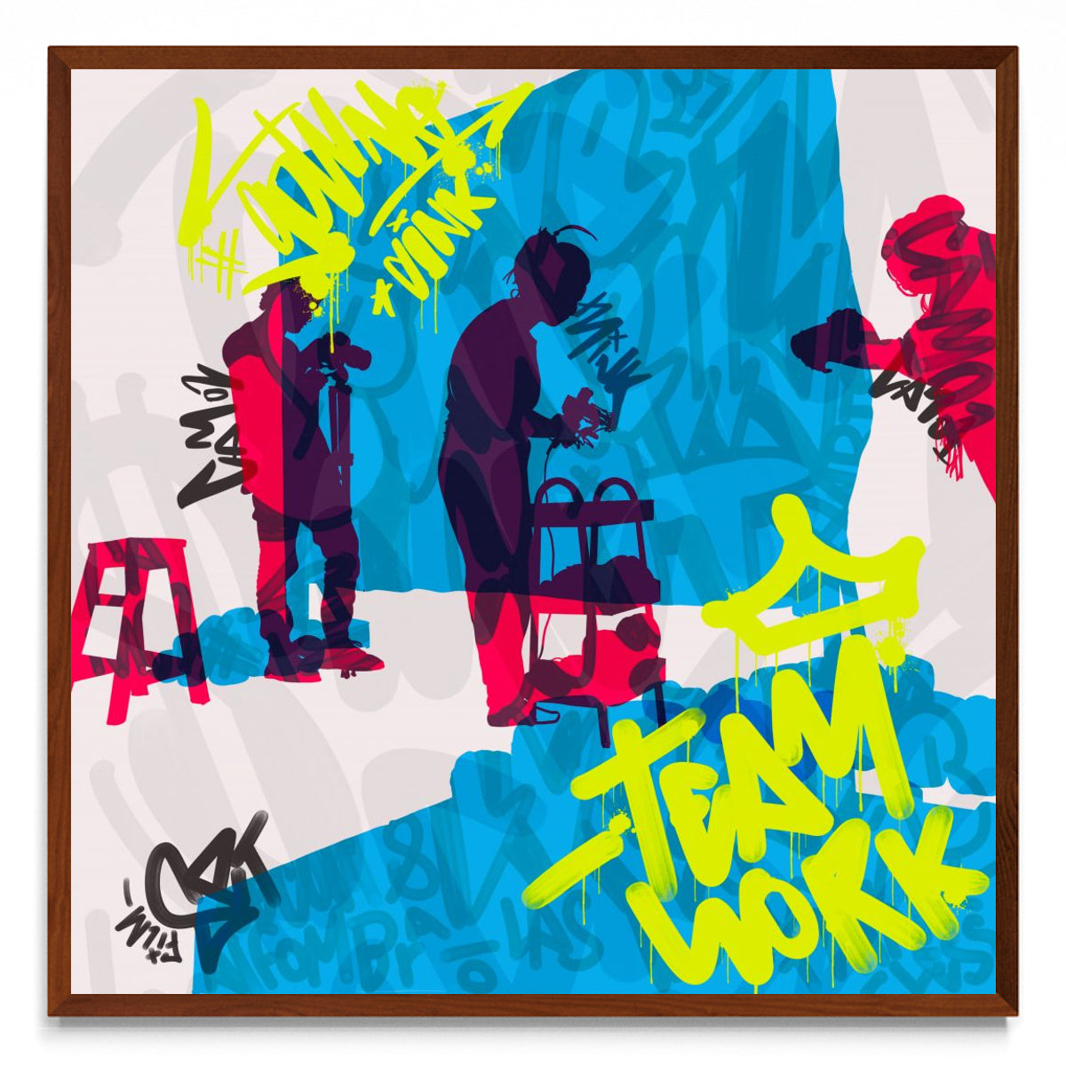 Team Work - cuadrado MO