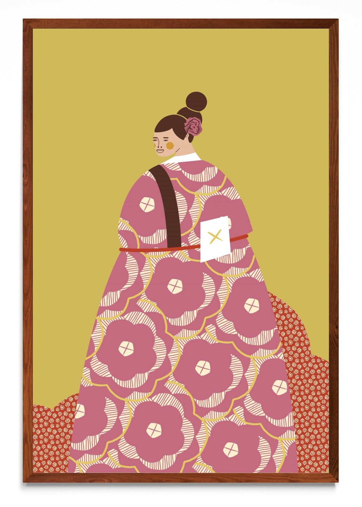 Mujer con Kimono Rosa - FotoV MO