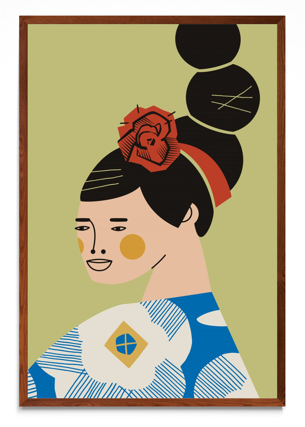 Retrato con vestido Azul - FotoV MO