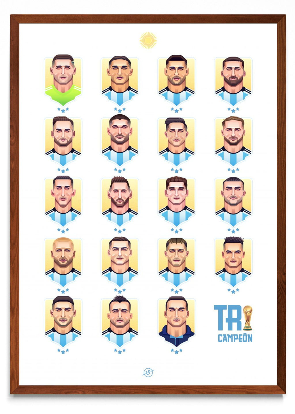 Tricampeón - Retrato MO