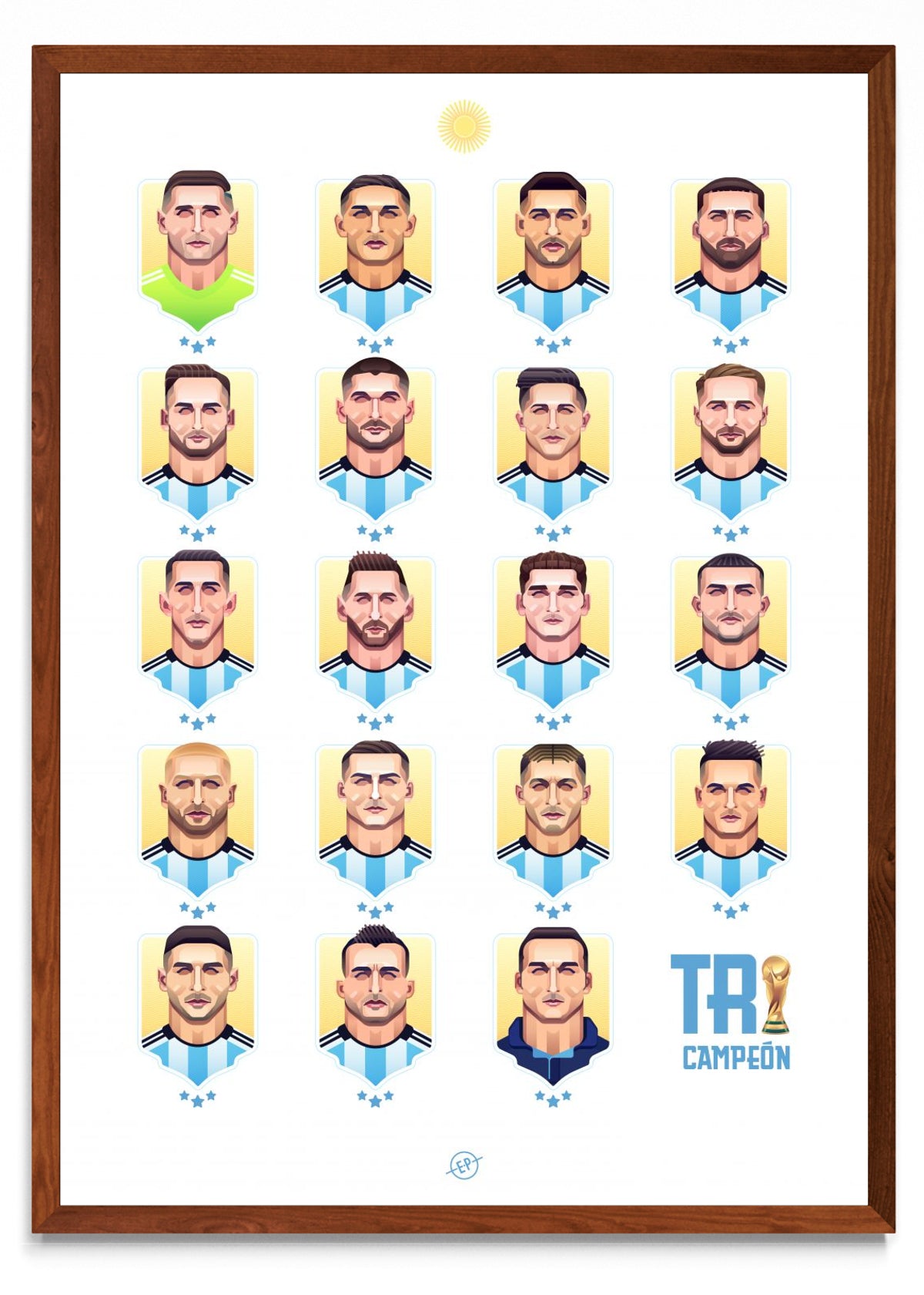 Tricampeón - Retrato MO
