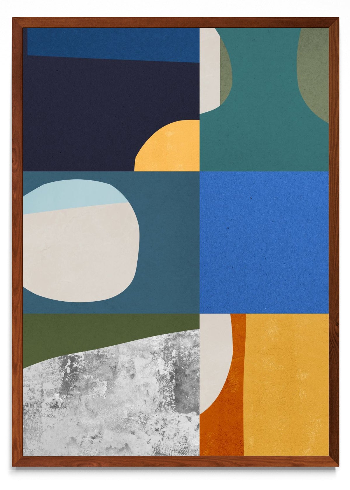 Collage abstracto 2 - Retrato MO