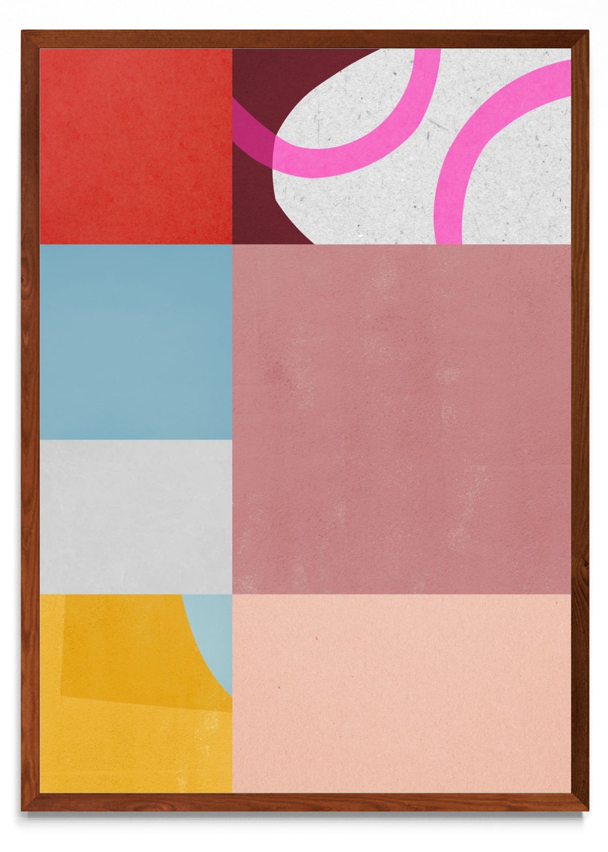 Collage abstracto 3 - Retrato MO