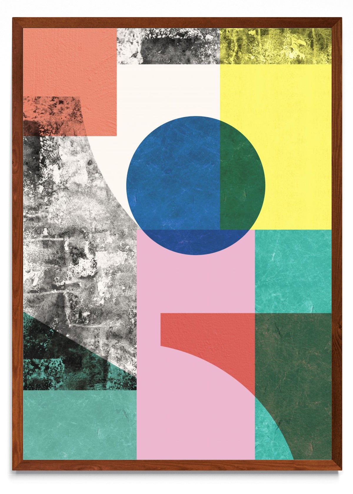 Collage abstracto 4 - Retrato MO