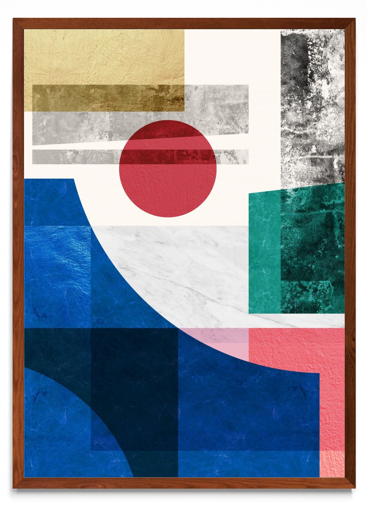 Collage abstracto 5 - Retrato MO