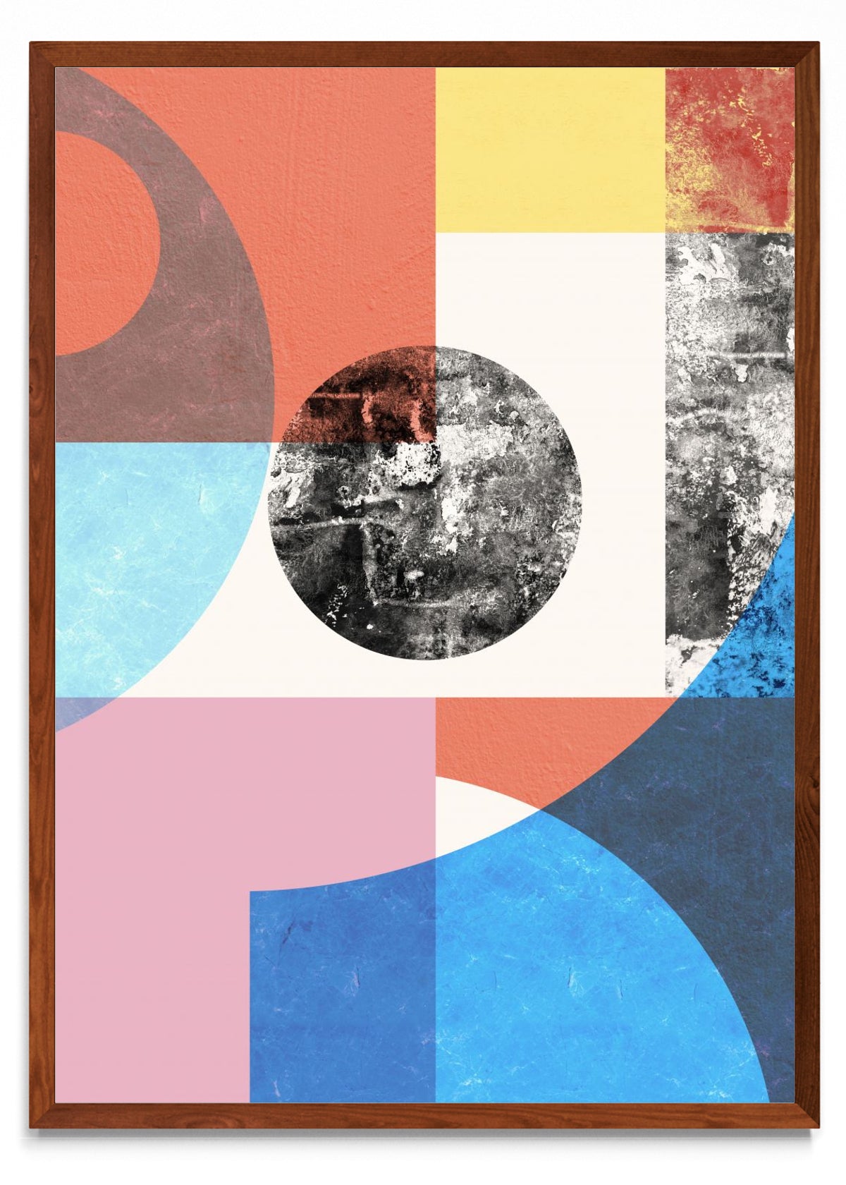 Collage abstracto 6 - Retrato MO