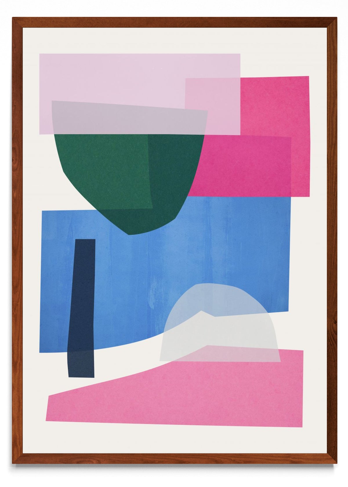 Collage abstracto 7 - Retrato MO