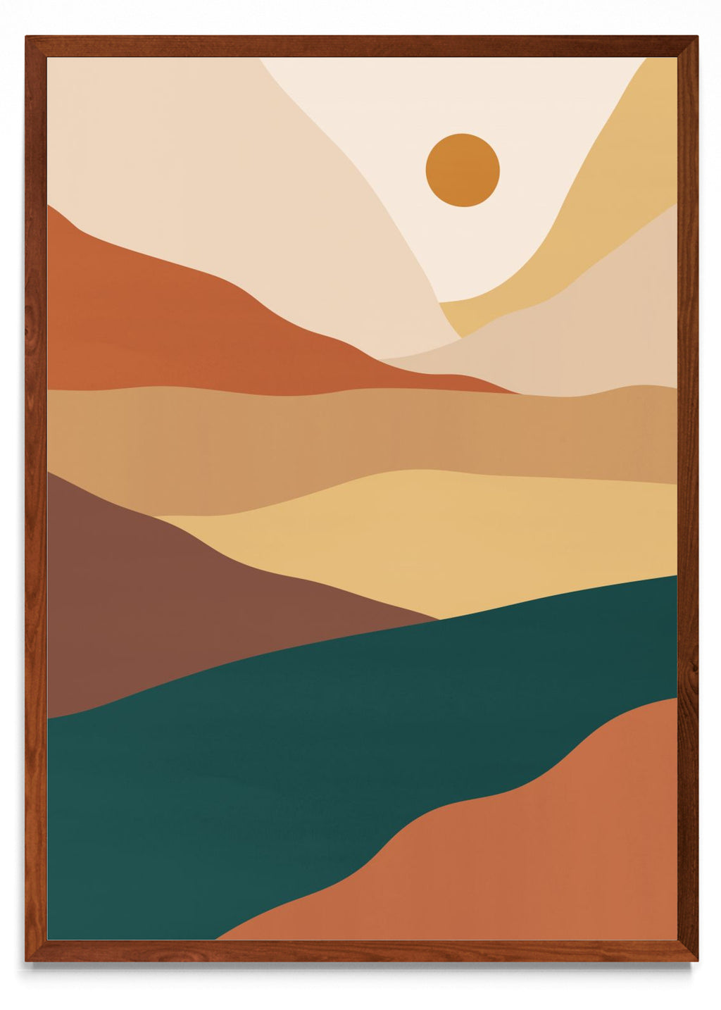 Paisaje de acuarela 2 - Retrato MO