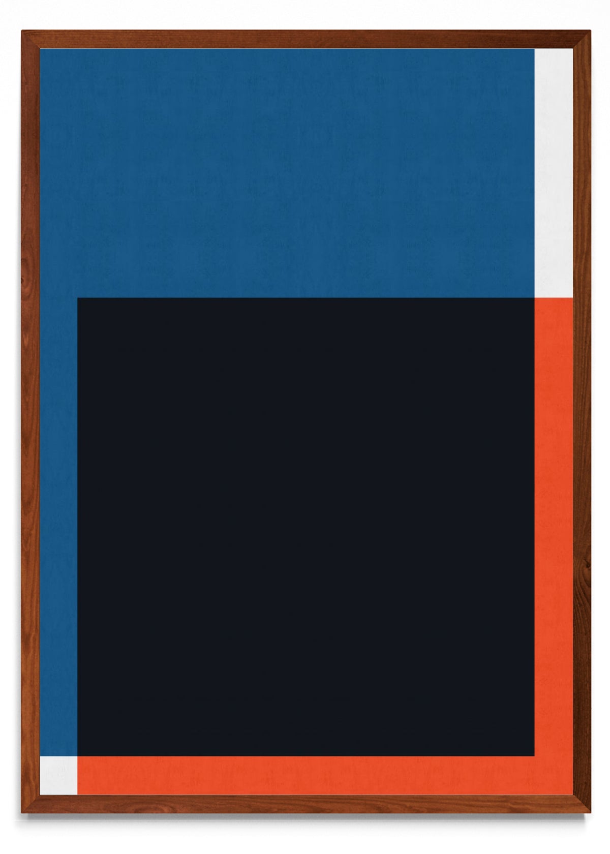 Azul y rojo 1 - Retrato MO