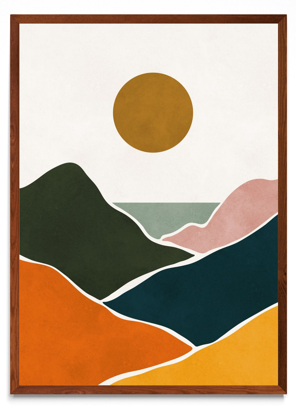 Paisaje de acuarela 14 - Retrato MO