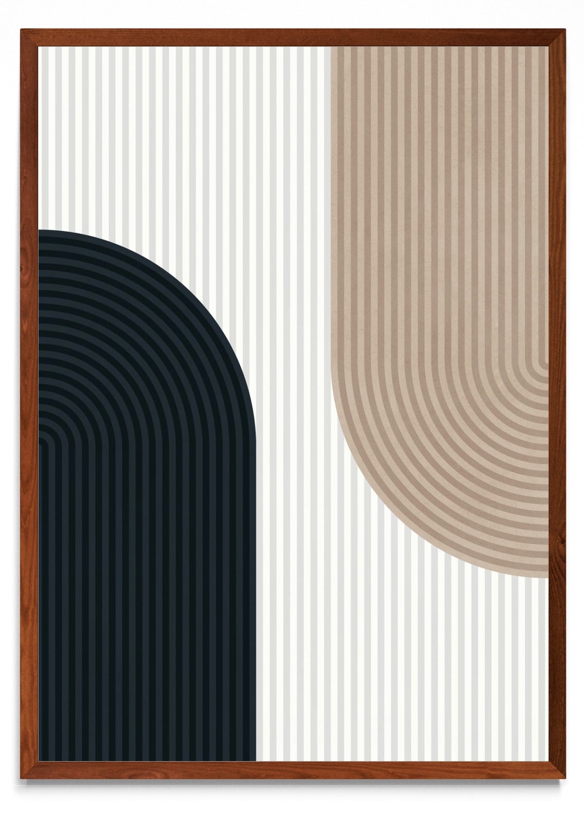 Arte de líneas y círculos 1 - Retrato MO