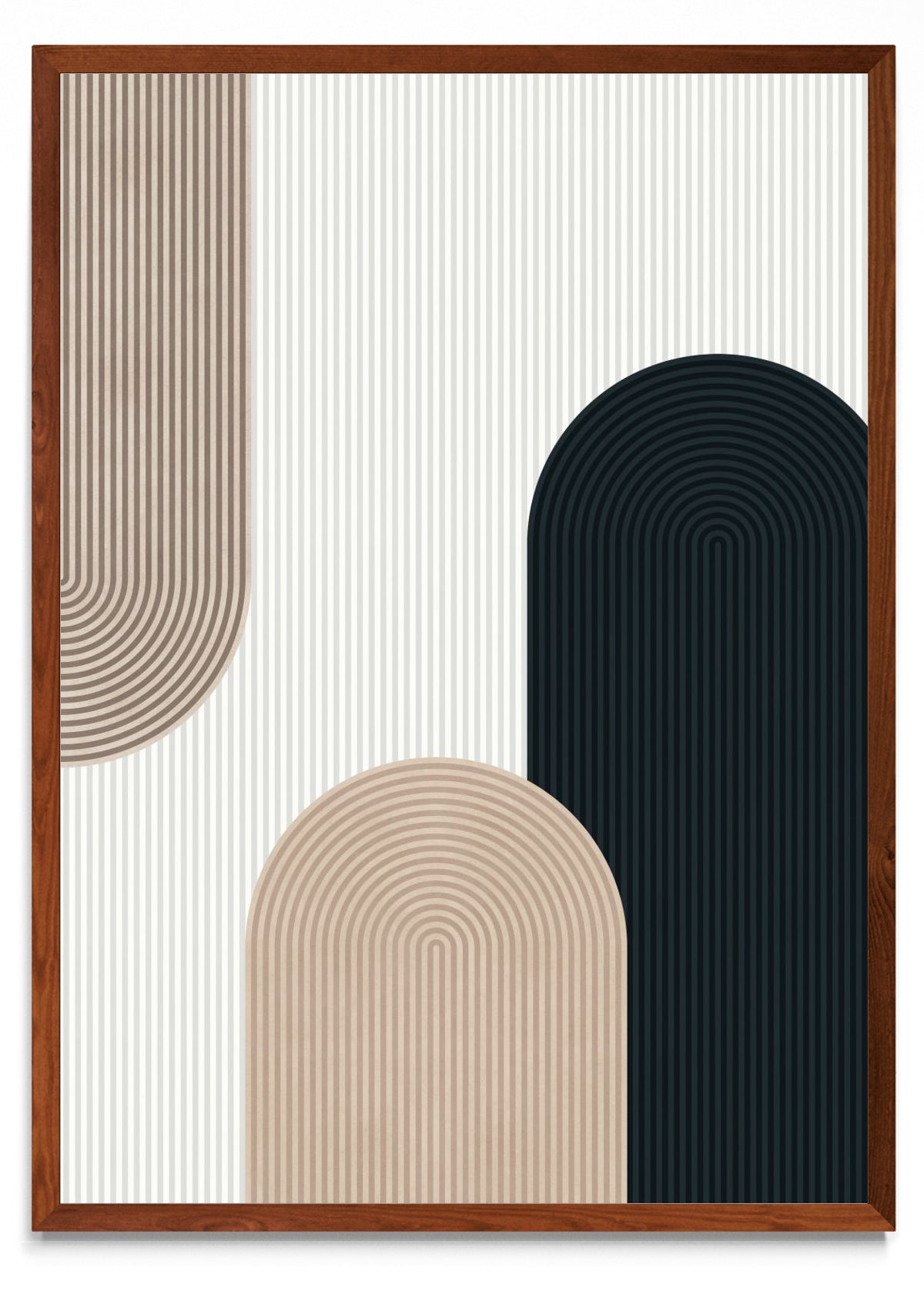 Arte de líneas y círculos 2 - Retrato MO