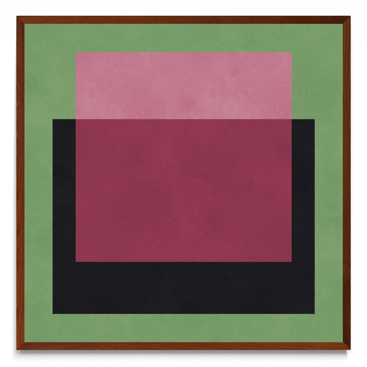 Geometria em fundo verde - cuadrado MO