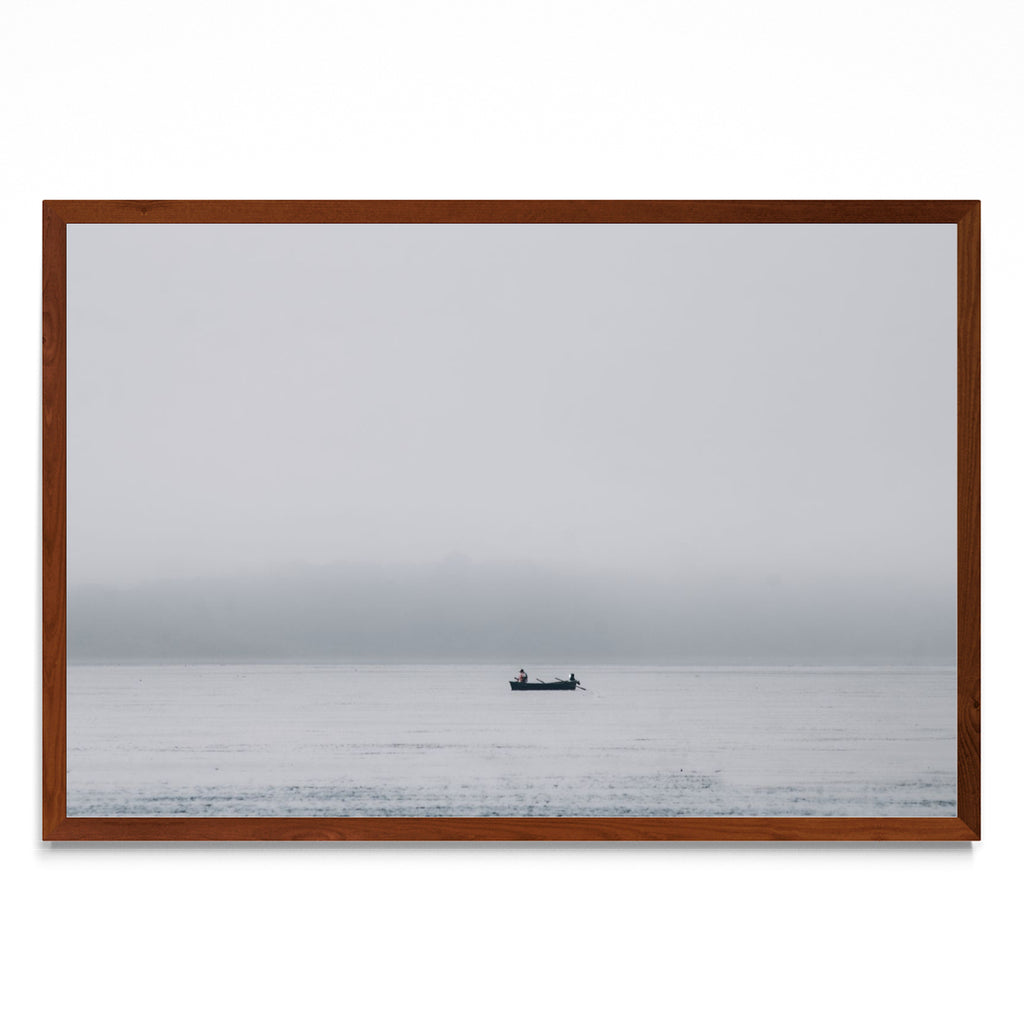 Pescador entre la niebla - FotoH MO