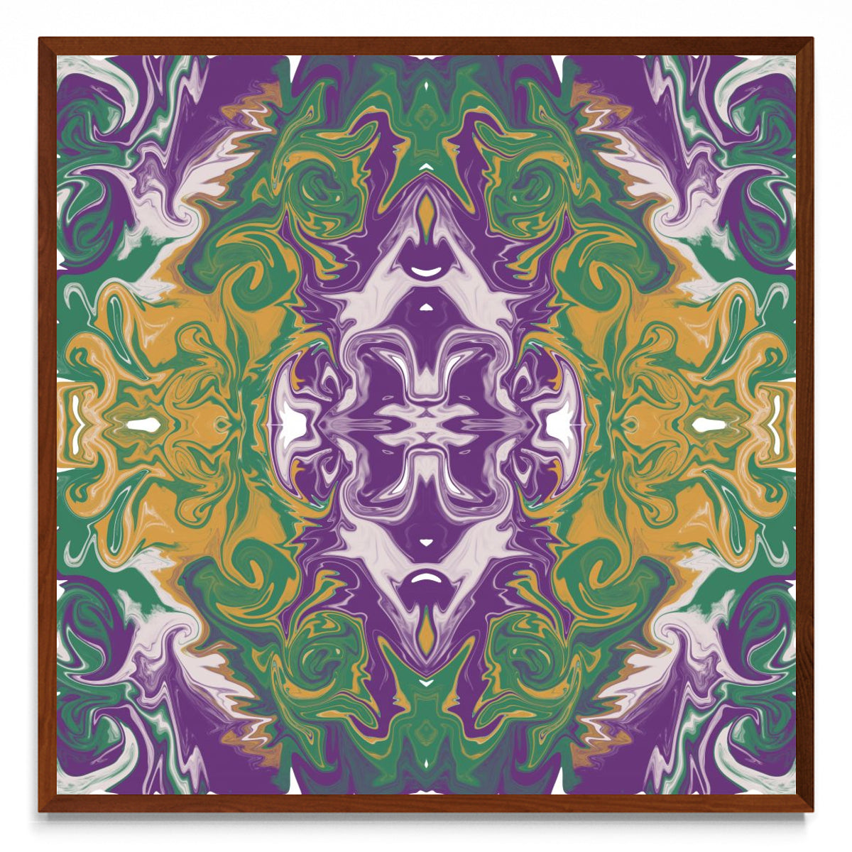 Psicodelia Rorschach II - cuadrado MO