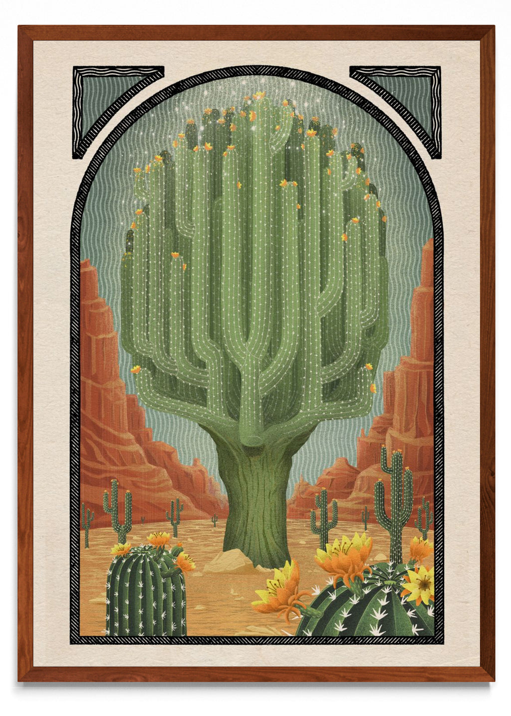 Trees of life - cacto - Retrato MO