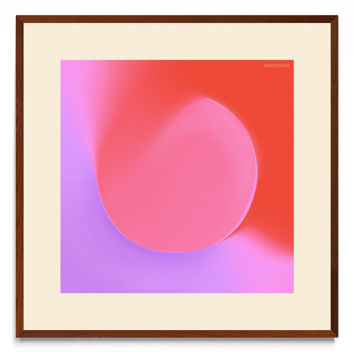 Pink wave - cuadrado MO