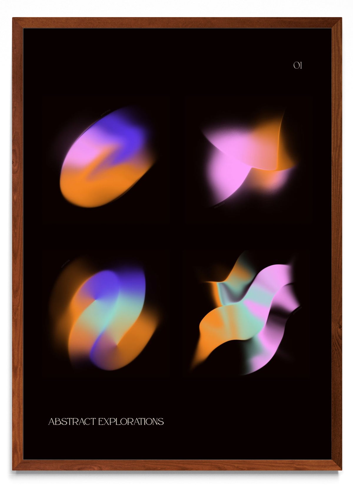 Abstract explorations collage - Retrato MO