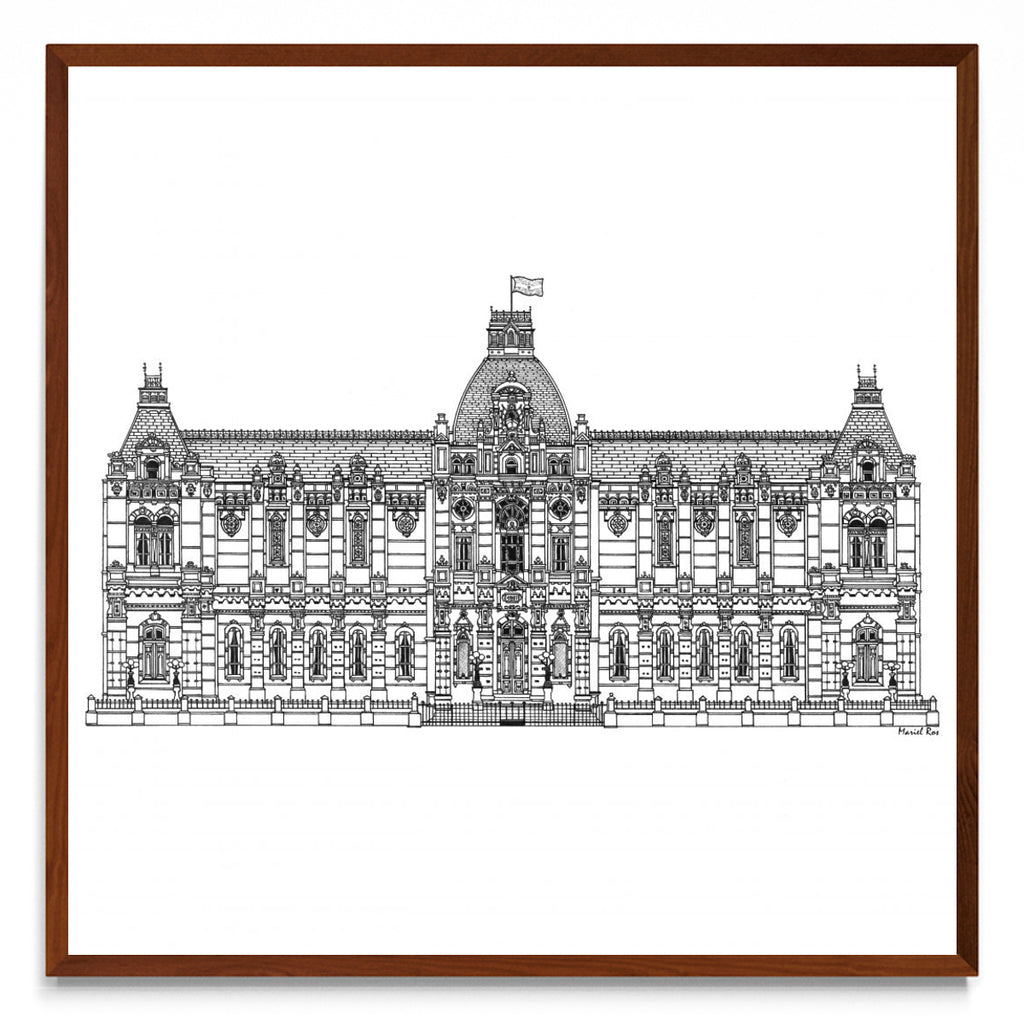 Palacio de Aguas Corrientes - cuadrado MO