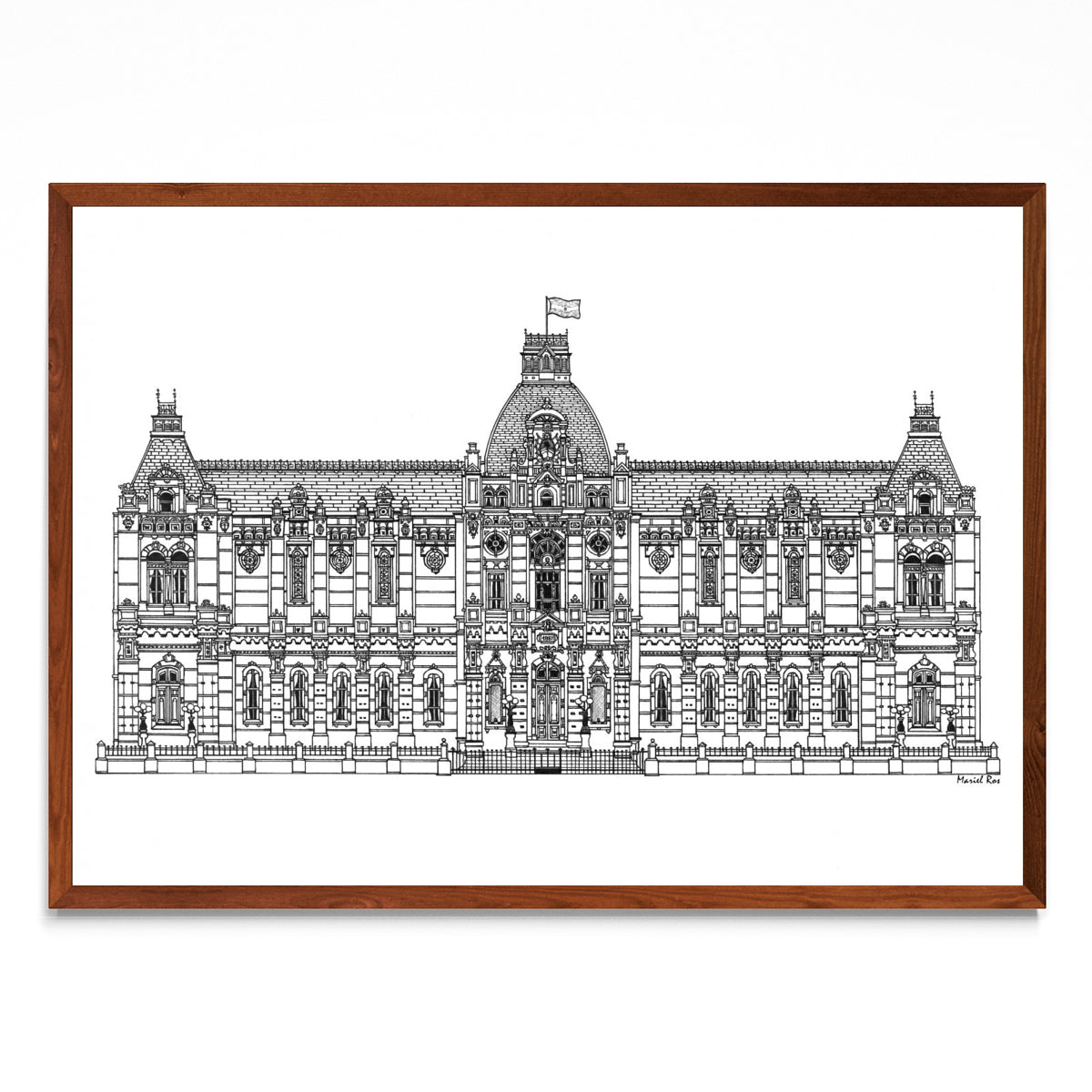 Palacio de Aguas Corrientes - Paisaje MO