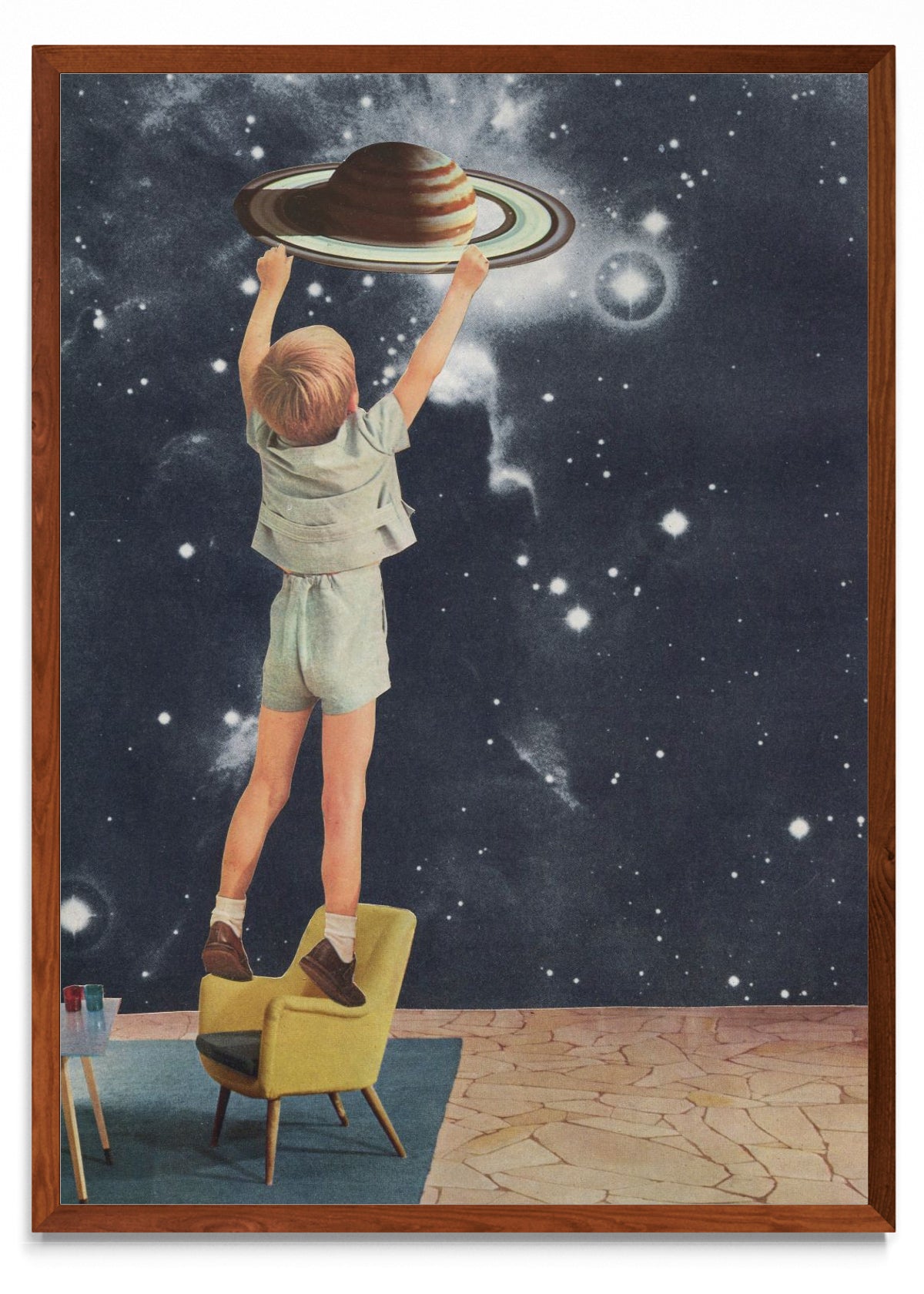 Santiago descubre Saturno - Retrato MO