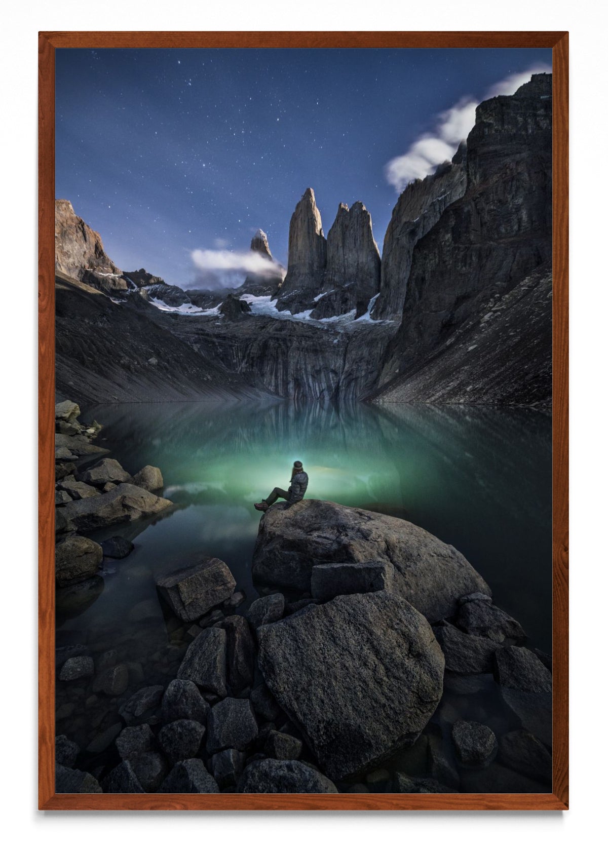 Torres del Paine a La Luz de la luna - FotoV MO