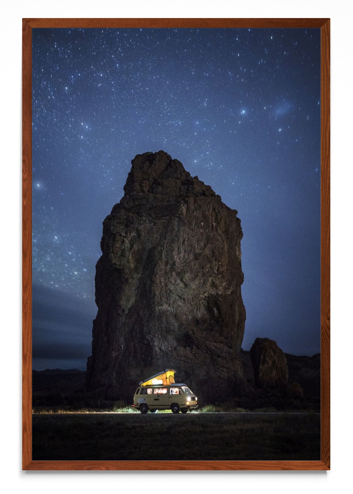 Piedra Parada a la luz de las estrellas - FotoV MO