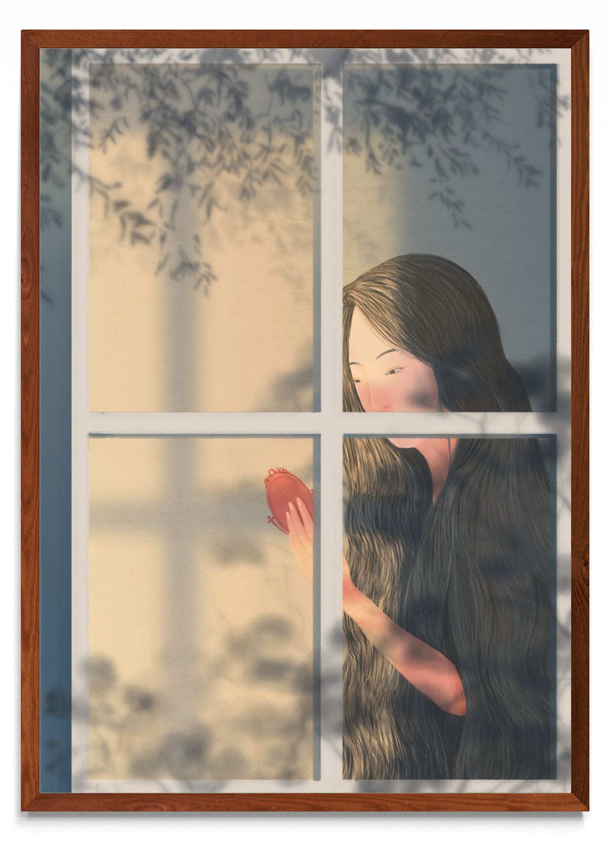 Intentos fallidos de mirarme al espejo - Retrato MO