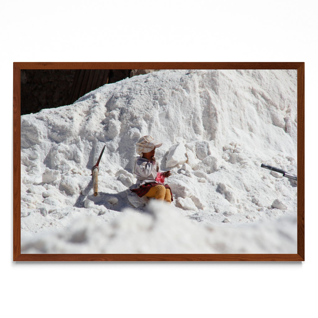 Niña en el salar - FotoH MO