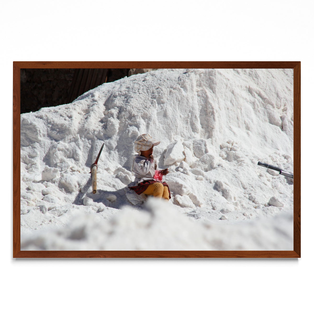 Niña en el salar - FotoH MO
